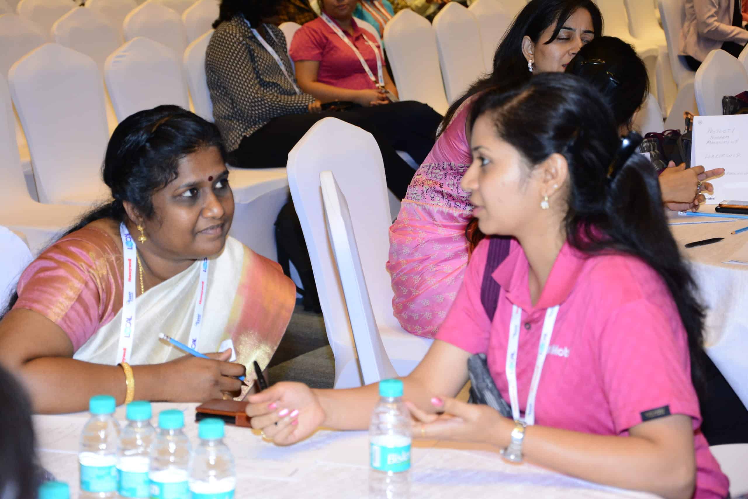 A chat over chai? Connecting with a session speaker? Participating in workshop? Whatever your preferred method, you'll expand your network in Bengaluru. 
