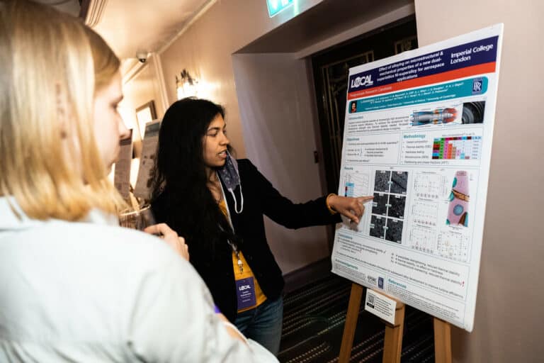 Students and early career professionals will present their innovative technology solutions and research in a poster format. In a highly trafficked area of the conference