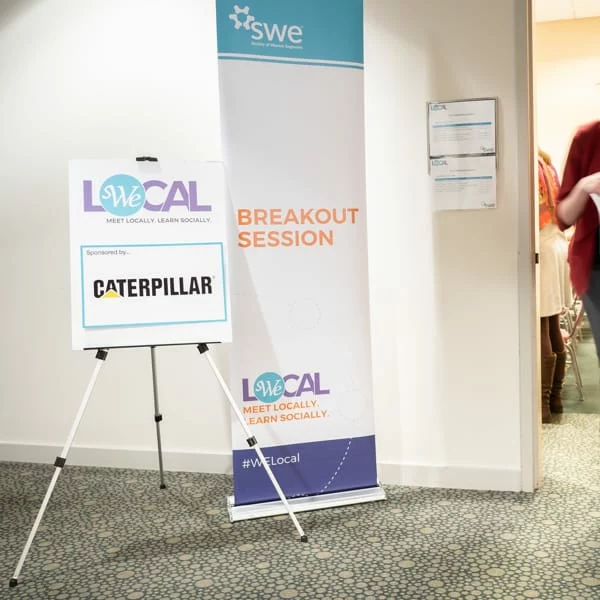 Host a panel or session by purchasing this opportunity. Topic music be aligned with SWE's mission and approve by WE Local staff one month prior to the conference.